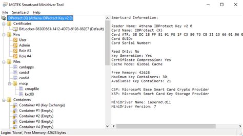 SmartCard Reader tools installer, CTAPI, synchronous card